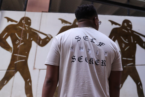 "SELF SEEKER" Tee-Nude